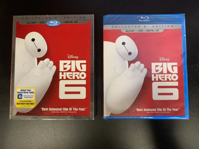 Big Hero 6 (Blu-ray, 2014)
