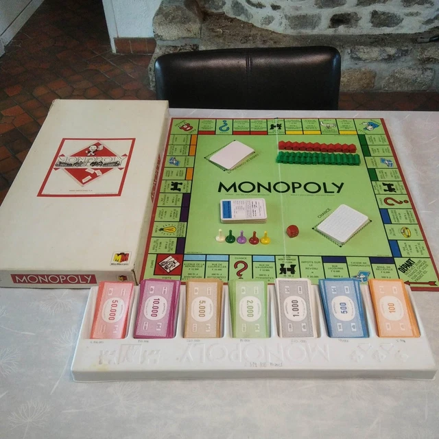 Monopoly édition De Luxe – Jeu De Société Miro Company – Vintage