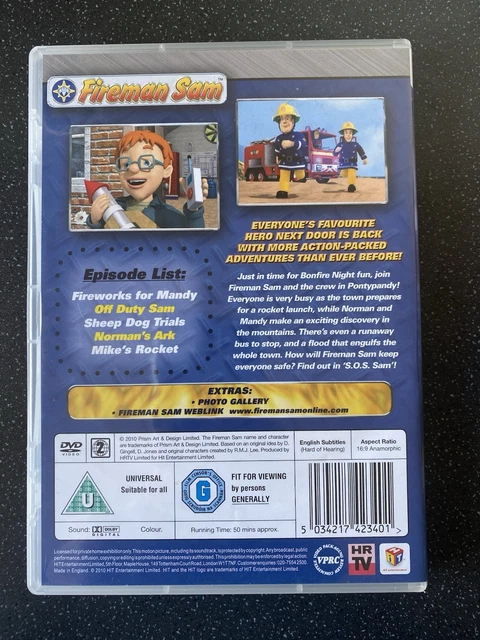 FIREMAN SAM S.O.S Sam (DVD, 2010) £4.91 - PicClick UK