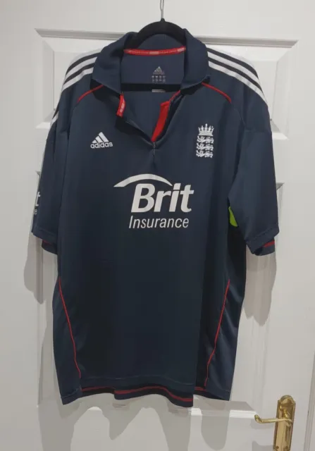 England Adidas Cricket Shirt