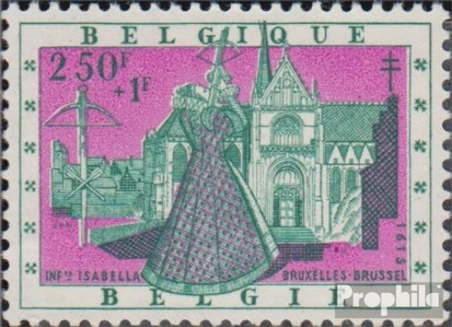 Belgique 1088 neuf 1957 la tuberculose