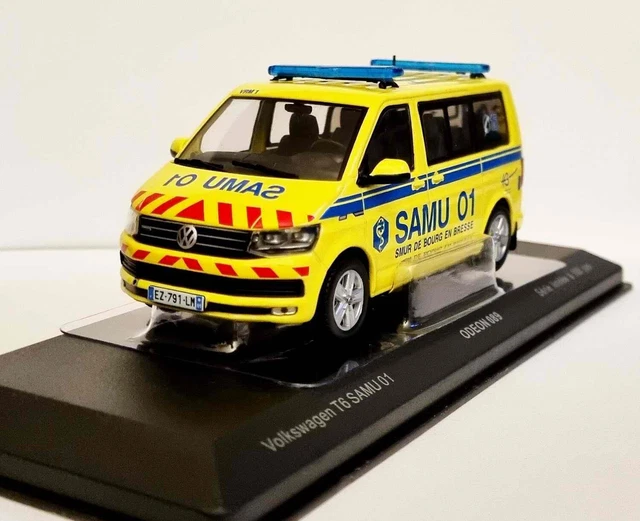 Volkswagen T6 SDIS Alpes-Maritimes – Odeon 1/43, Pompiers, Neuf