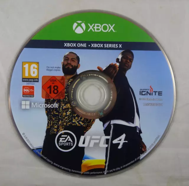 UFC 4 - Xbox One - DISC ONLY