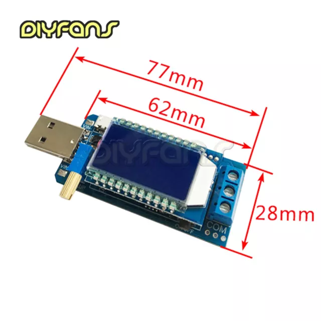 DC-DC USB Step Up/Down-Power Supply Module Boost-Abwärtswandler 5V-3,3V/12V AHS