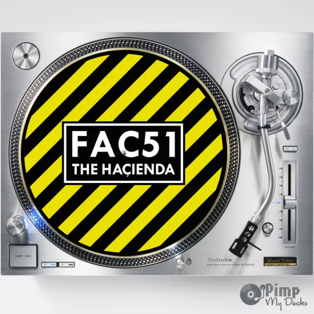Hacienda Fac51 Factory Records Dj Slipmats/Slipmats X 2 - Technics - Stanton