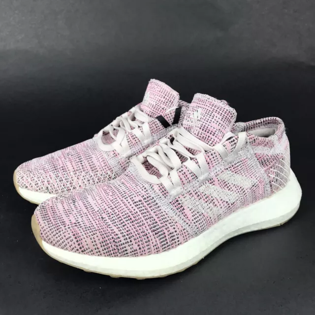 ADIDAS WOMENS PURE Boost Go Running Shoes Pink Orchid Tint Size 6 B75824 34.95 PicClick