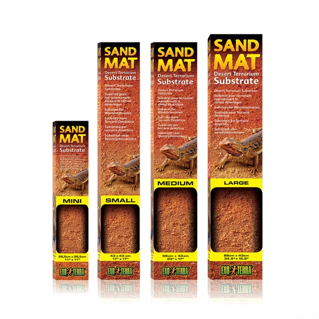 Exo Terra Sand Mat - Desert Terrarium Substrate Various Sizes