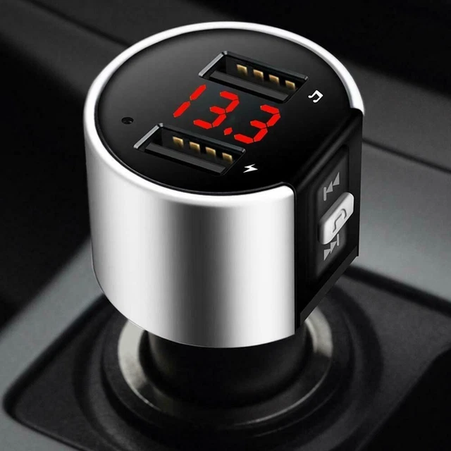 1x Handsfree Wireless Bluetooth Auto FM Transmitter MP3 Music Player Adapter USB