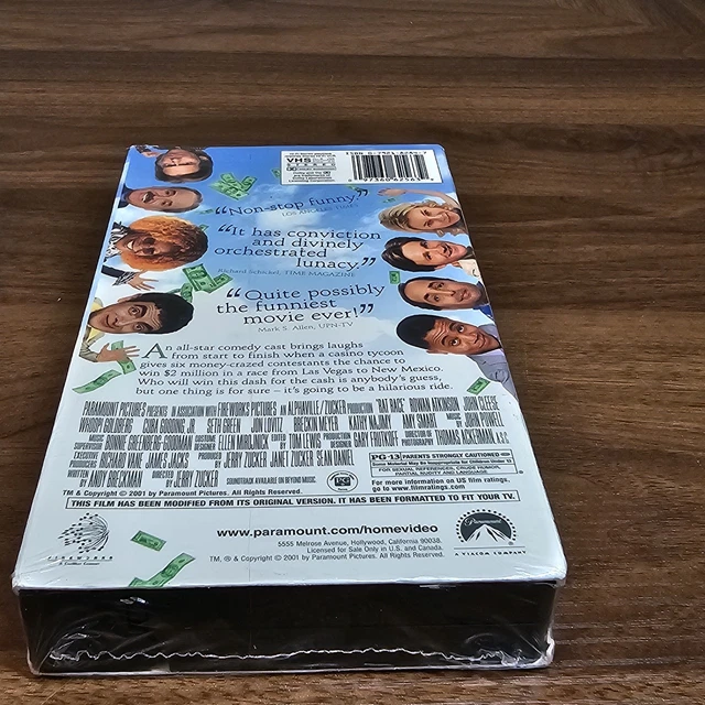 RAT RACE VHS Special Edition 2001 Starring Cuba Gooding Jr., John