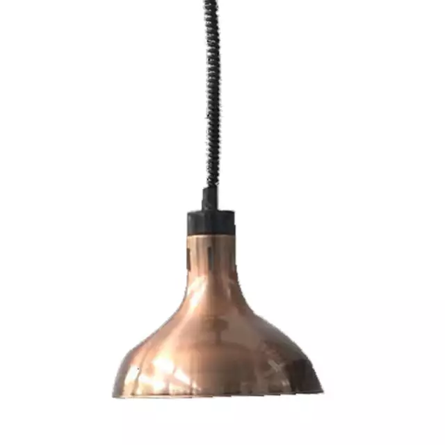 Pull down heat lamp antique copper 290mm Round HYWCL12 GRS-HYWCL12