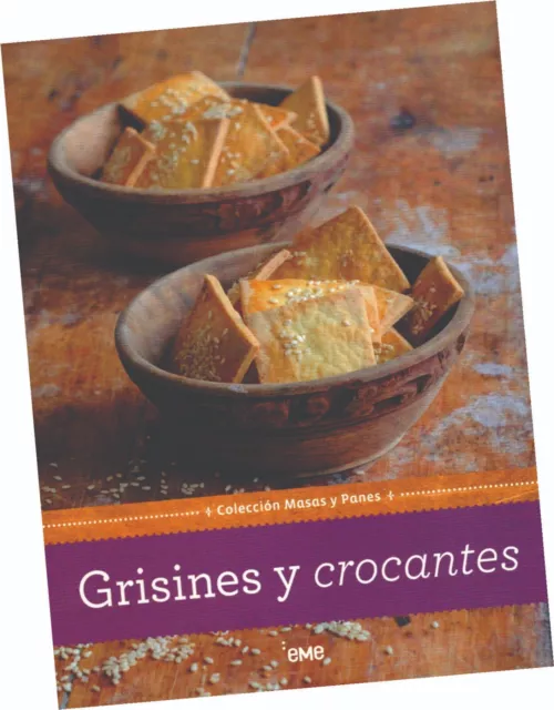 "Libro De Cocina"Colección Masas Y Panes; Grises Y Crocantes", En Español