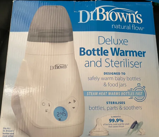 Dr Browns Deluxe Bottle Warmer and Steriliser - Brand New In Box. RRP- $99.95