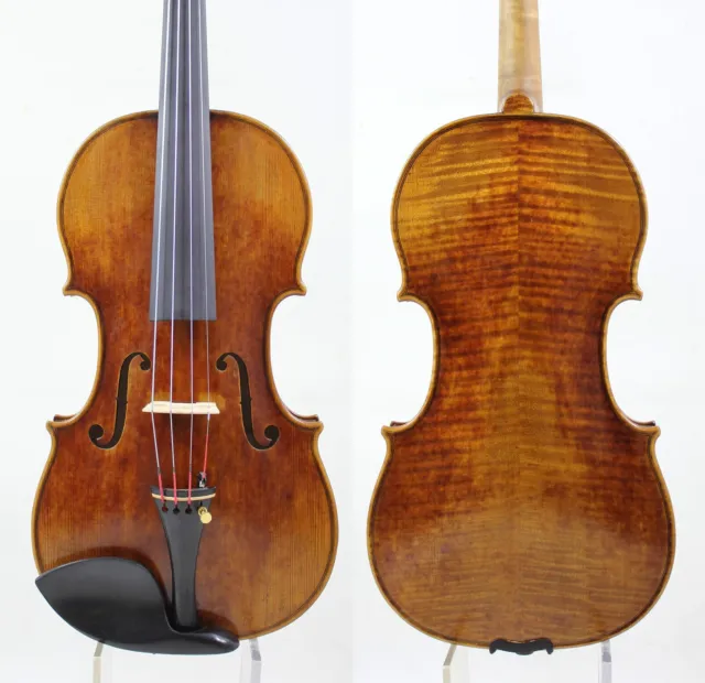 Master Sound ! Jacobus Stainer 1674 Violin 4/4 Copy ! #7826 Antiqued Varnish!