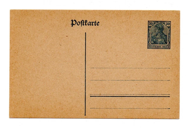 Deutsche Reich Ganzsache 30 Pf. Germania P 120 ungebraucht