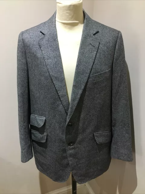 Mens Graham Browne Blazer Size 46 Grey Smart/Casual Blazer Jacket