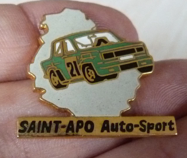 RARE PIN'S VOITURE Simca 1000 Rallye 1 2 3 Saint Apo Auto Sport EUR 22 ...