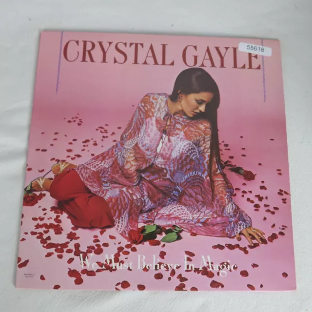 Crystal Gayle We Must Believe In Magic LP Vinyl Record Album