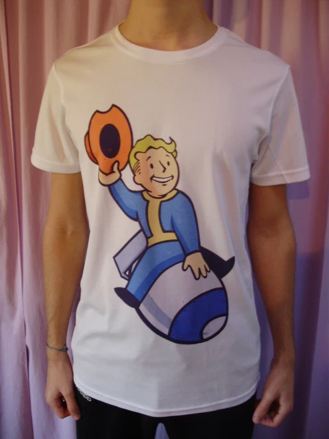 FALLOUT gioco MAGLIA T-SHIRT maglietta videogame new vegas NUOVA MOLTO BELLA !!!