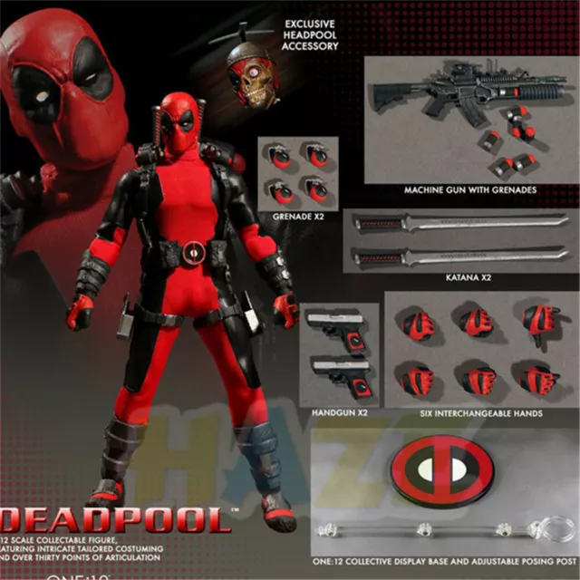 The Avengers  Deadpool 6 inch commoner Figure Collection PVC Toy New In Box