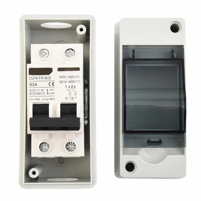 Giunzione Fotovoltaica Ip66 Scatola Combinatore Fotovoltaico Jadeshay IP66 - 500V 32A, Impermeabile Per Impianti Solari Kit Fotovoltaico Con Accumulo - 11