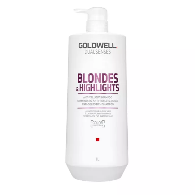 Goldwell Dualsenses Blonde & Highlights Anti-Yellow Shampoo 1000ml - shampooing