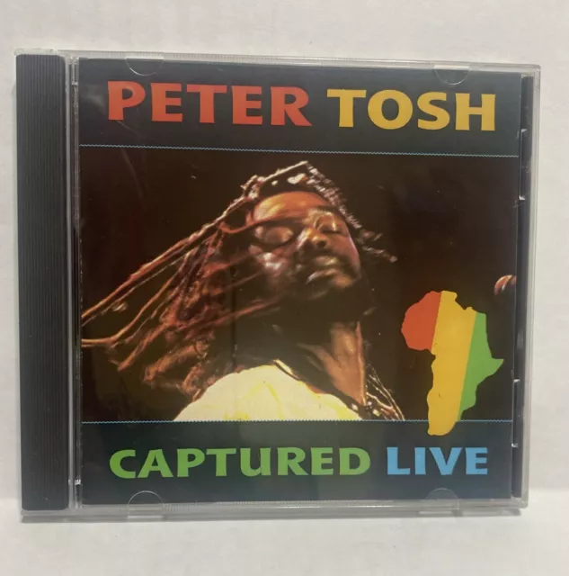 Peter Tosh Captured Live CD 1984 EMI Records CDP 7 91672 2 Reggae
