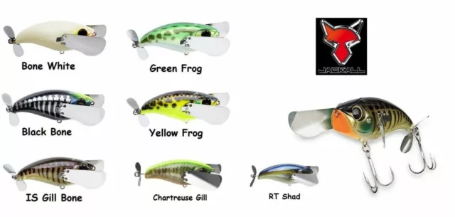 Jackall Pompadour Junior 66mm Surface Fishing Lure - Choose Colour BRAND NEW @ e