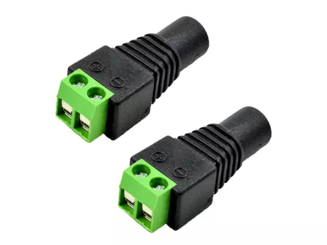 Digikeijs DR60701 3,5 mm Klinke auf Litze / Kabel Adapter für Netzteil