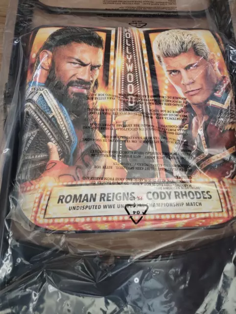 Wrestlemania 39 Ringside Chair Roman Reigns Cody Rhodes