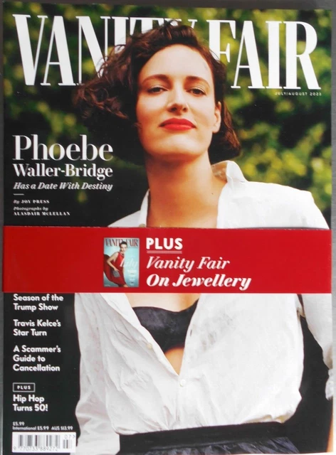 VANITY FAIR MAGAZINE July/Aug 2023 Phoebe Waller-Bridge +Lily McInerny