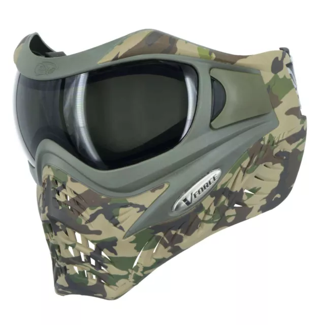 VForce V-Force Grill Thermal SE Special Edition Goggles Mask - Woodland Camo 2