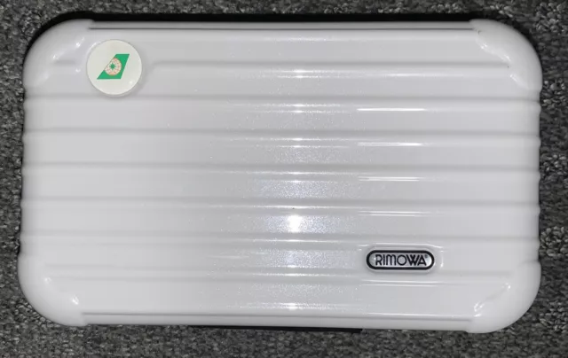 Rimowa First Class Amenity Toiletries Case Metallic White