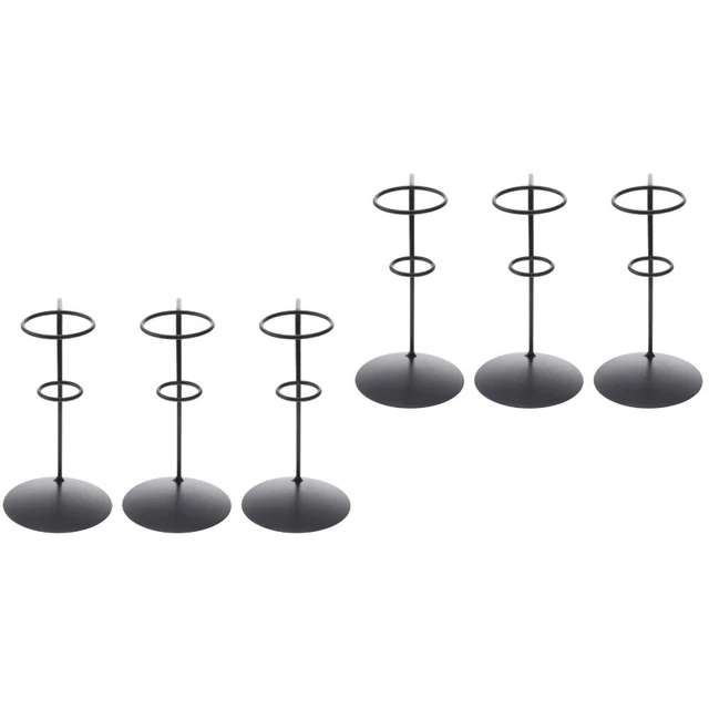 6 Pcs Ice Indoor Stable Ice Cream Display Holder for Bakery Display Kitchen