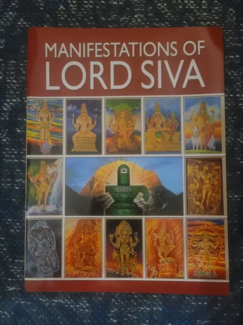 Manifestations of Lord Siva by Prof. K. Venkatachari paperback new