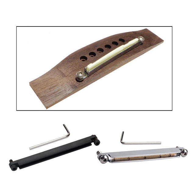 ACOUSTIC GUITAR ADJUSTABLE Saddle Rails Tools Repair Replace 8.59
