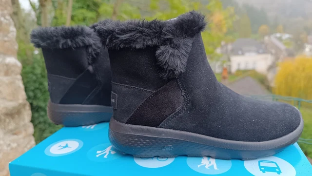 Destockage -70% Bottines Fourrées Skechers Femme Fille 35