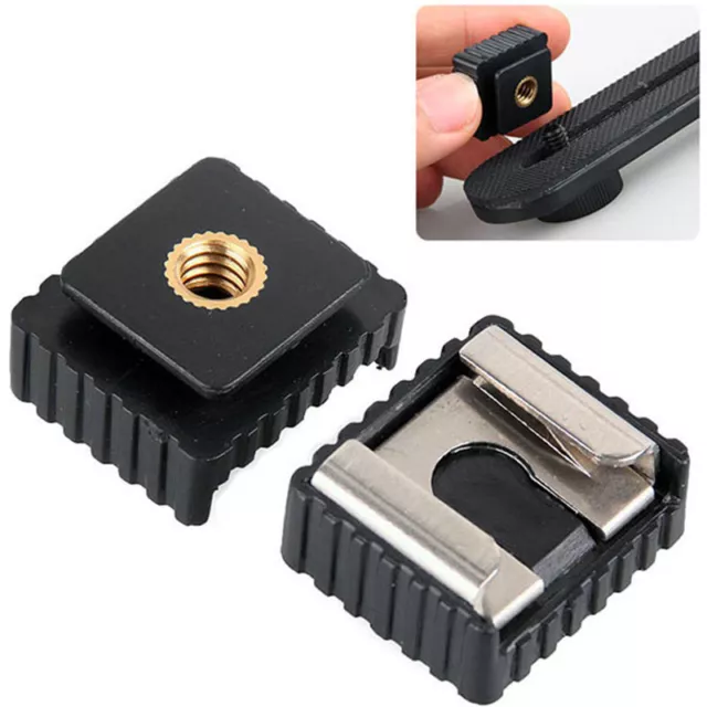Flash Cold LJ Shoe Bracket Mount Adapter Screw For Studio Speedight Tripod^SA
