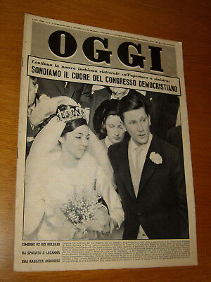 OGGI 1962/3=JERRY GIESLER=NATHALIE VADIM=SCADALO FIUMICINO=ALDO MORO ARTICOLO= 