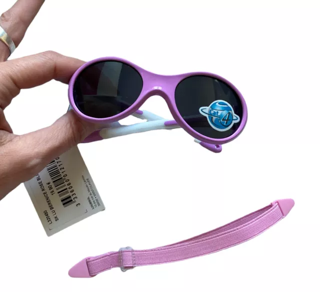 Lunettes de Soleil pour Bébé - SKEENA BERENICE ROSE Fille indice 4