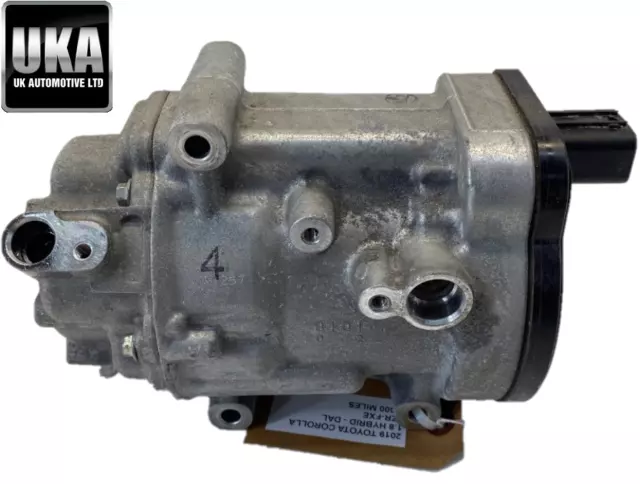 2019 Toyota Corolla Hybrid Vvt-I Hybrid Ac Air Con Pump Compressor 042400-0370