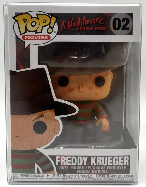 Funko Pop! Movies Nightmare on Elm Street Freddy Krueger #02 with POP Protector