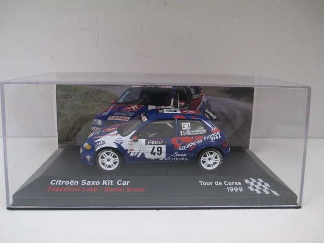 Décalcomanies 1/32 Pour Citroën Saxo Kit Car - Rallye Tour De Corse 1999, Hervé Vericel - Réf. 497 - Neuf