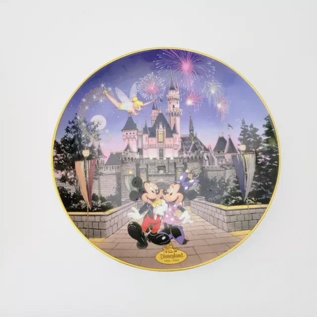 Disney's Sleeping Beauty Castle, Disneyland's 40th Anniversary Plate, Tinkerbell
