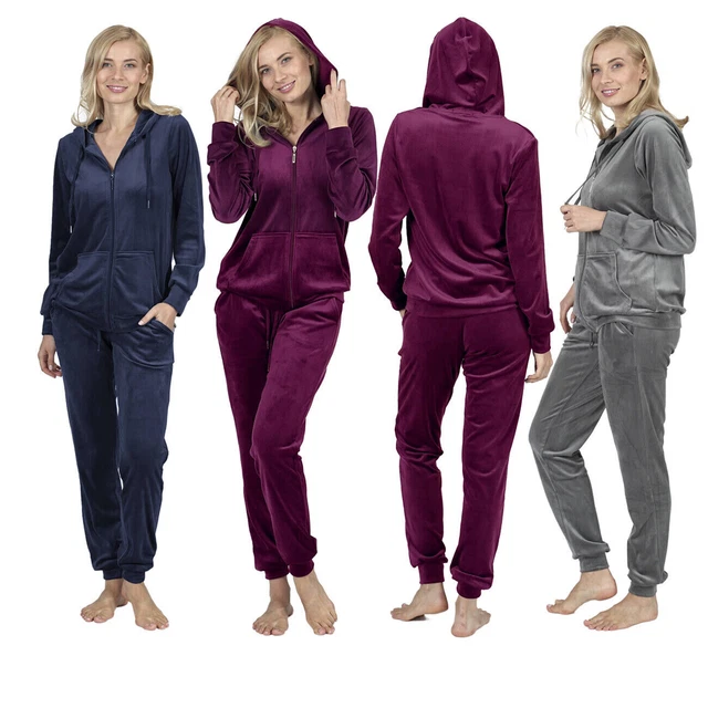 Ensemble maison femme Survêtement capuche Loisirs Jogging Pyjama