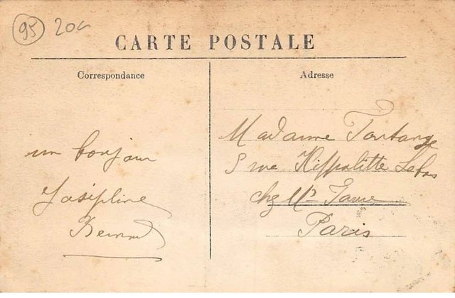95.AM19371.Argenteuil.N°242.Gardens and groves of the Artistic Cabaret.Rue de l 2