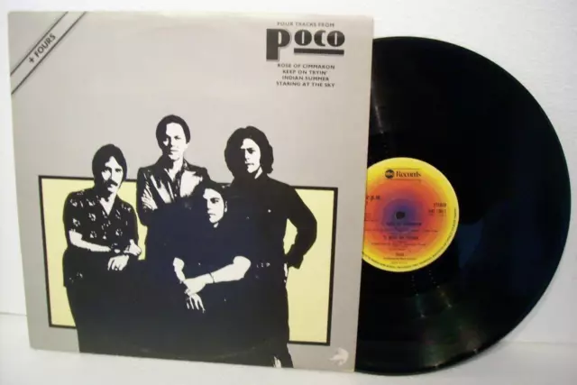 12" Poco---Four Tracks From Poco (Uk Press.)