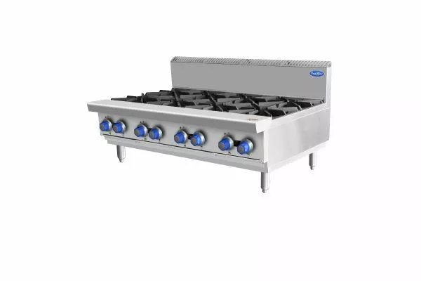 Cookrite Open 8 Burner Cook Tops Lpg At80G8B-C Lpg