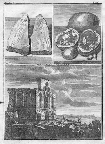 1730 - Akkon Israel Acre engraving Kupferstich Bruyn