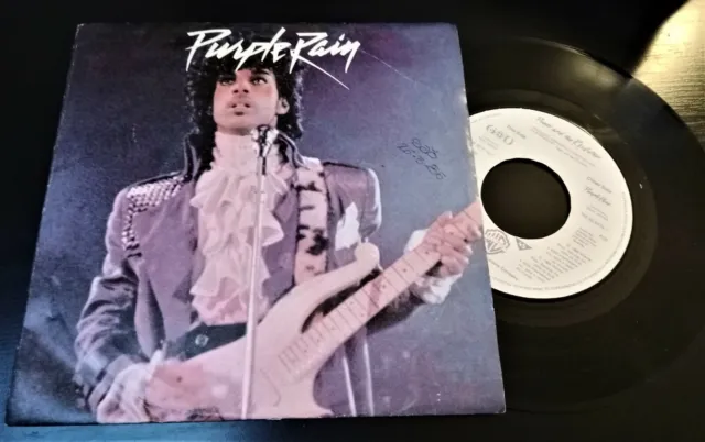 Prince And The Revolution  Purple Rain / God 7 Single 1984 Portugal