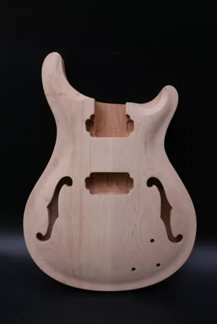Electric Guitar Parts for prs style DIY mahogany Maple Semi-Hollow Guitar Bodies Electric Guitar Parts for prs style DIY mahogany Maple Semi-Hollow Guitar Bodies